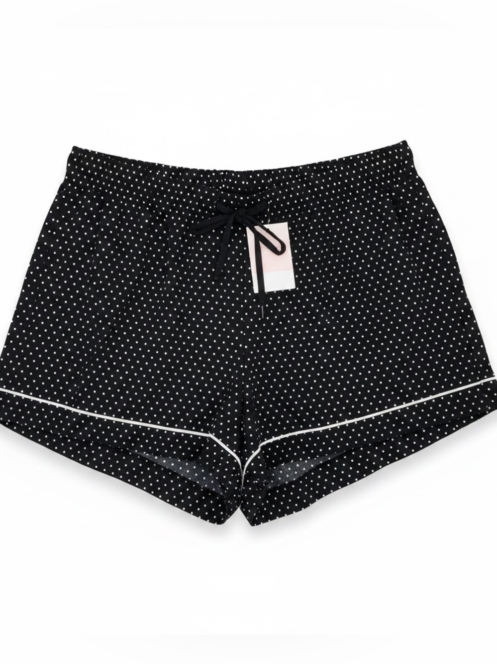 Victoria’s Secret So Soft Black Polka Dot Modal Sleep Shorts NWT